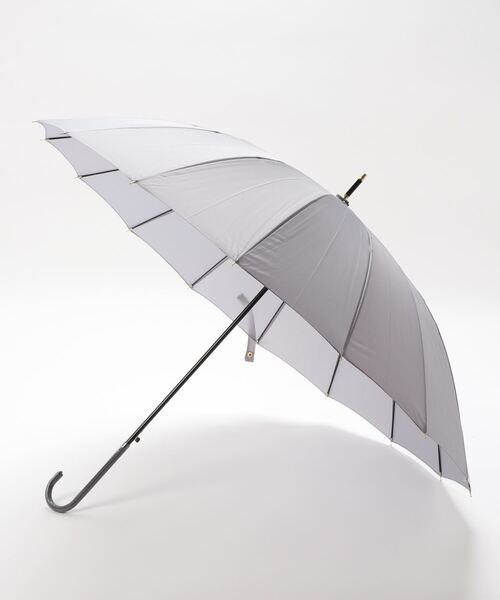 ammy.(エイミードット)の「【 ammy. / エイミードット 】 モノトーン & ニュアンスカラー 16本骨 グラスファイバー ビッグ 長傘(長傘・レディース・ブラック/ベージュ/グレー/オリーブ/ピンクベージュ/ホワイト/ブラウン/カーキ/ネイビー・FREE)」の16枚目の写真