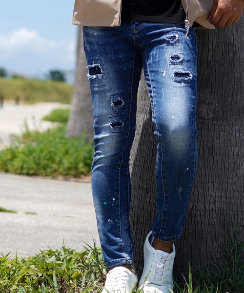 adamsJUGGLER（アダムスジャグラー）の「P.D.Rデニムロングパンツ（デニムパンツ・メンズ・インディゴブルー・S/M/L/XL/XXL）」の20枚目の写真