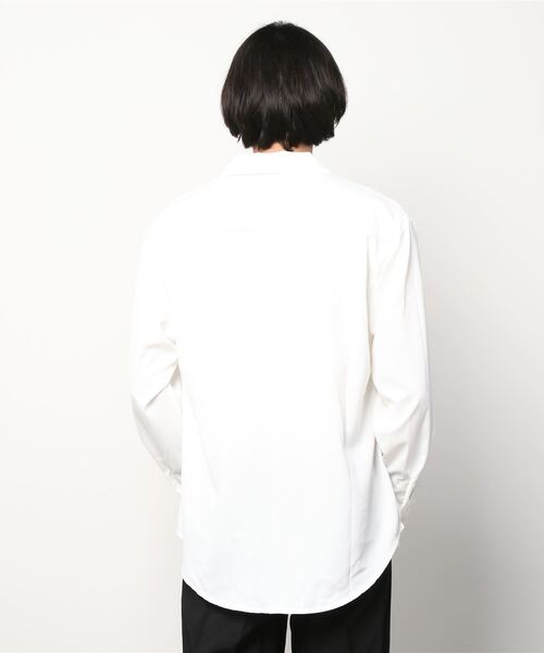 ASTRAL（アストラル）の「【Astral】open collar long sleeve shirt（シャツ/ブラウス・メンズ・ホワイト/ブラック・ONE SIZE）」の4枚目の写真