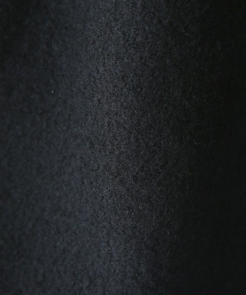 marka（マーカ）の「marka / マーカ：ZIP UP VEST - SUPER140'S WOOL FLEECE -：M21D-02CS01A[COR]（ベスト・メンズ・ブラック・3/1/2）」の8枚目の写真