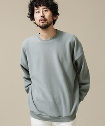 NANO universe | ビッグシルエットクルーネックフリース(スウェット)