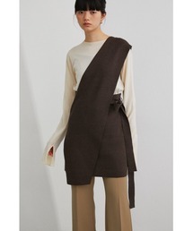 STYLEMIXER | ワイドワンショルダーニットベスト(ベスト)