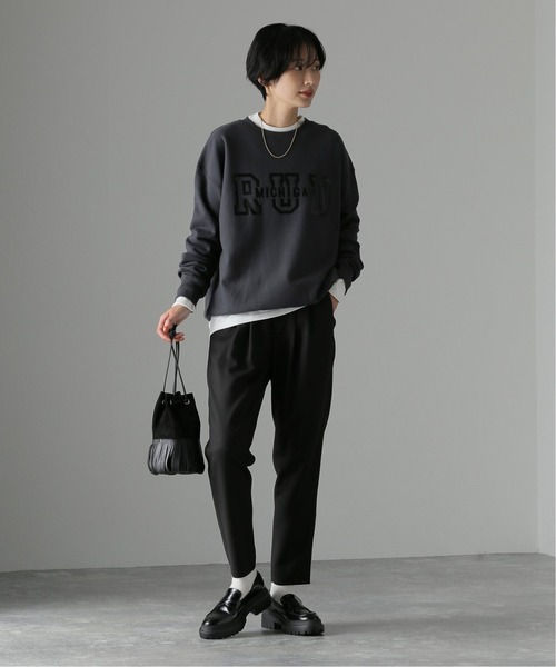 JOURNAL STANDARD(ジャーナルスタンダード)の「TWINSテーパードパンツ(その他パンツ・レディース・ブラウン/ラベンダー/ブラック/イエロー・40/36/34/38)」の5枚目の写真