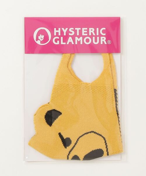 HYSTERIC GLAMOUR(ヒステリックグラマー)の「BEAR FACE マスク(マスク・レディース・ブラック/イエロー/ピンク・SMALL/MEDIUM)」の8枚目の写真