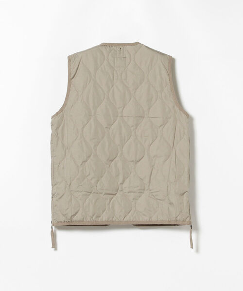 BEAMS LIGHTS(ビームスライツ)の「TAION / ミリタリー Vネック ダウンベスト(ベスト・メンズ・ブラック/オリーブ/ネイビー/グレー/グリーン系その他5・MEDIUM/LARGE)」の19枚目の写真