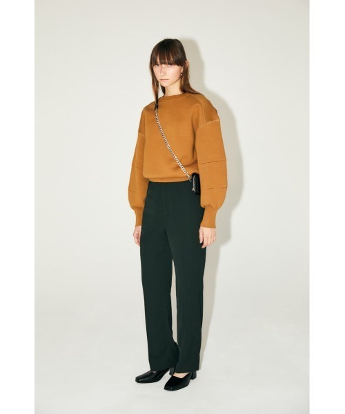 M_（エムアンダーバー）の「【M_】DOUBLE FACE KNIT トップス（ニット/セーター・レディース・ブラック/ベージュ/アイボリー・FREE）」の12枚目の写真