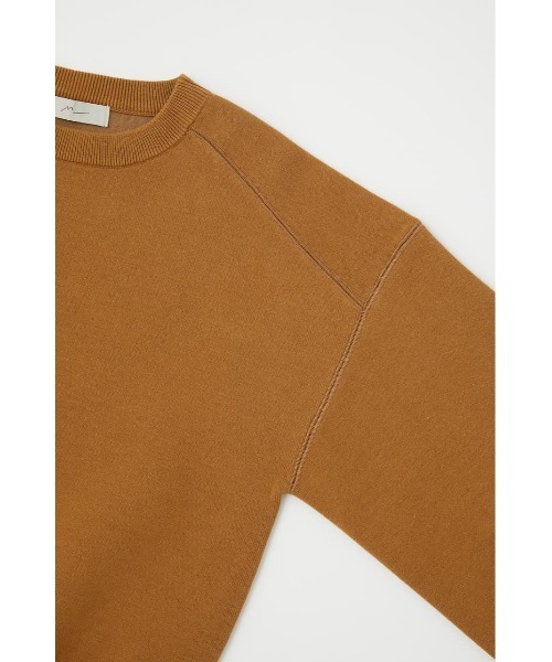 M_（エムアンダーバー）の「【M_】DOUBLE FACE KNIT トップス（ニット/セーター・レディース・ブラック/ベージュ/アイボリー・FREE）」の9枚目の写真