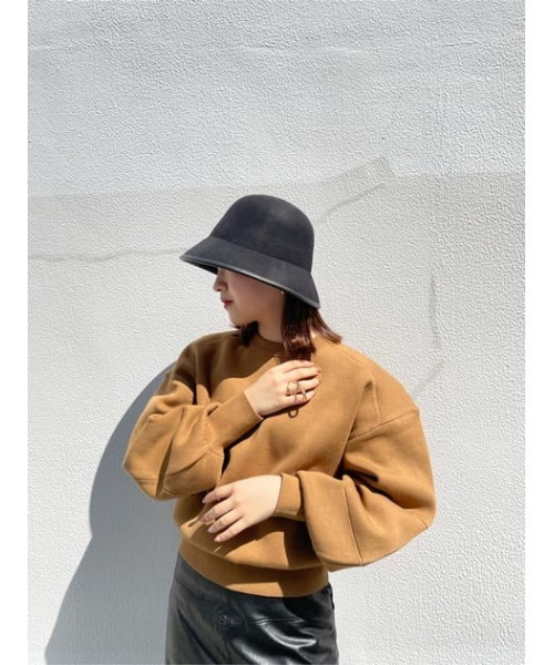 M_（エムアンダーバー）の「【M_】DOUBLE FACE KNIT トップス（ニット/セーター・レディース・ブラック/ベージュ/アイボリー・FREE）」の20枚目の写真