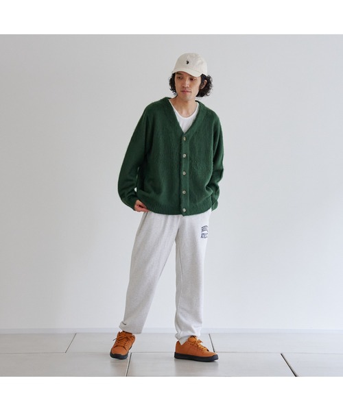 CPCM(シーピーシーエム)の「カラーニットBIGカーディガン(カーディガン/ボレロ・メンズ・チャコールグレー/マスタード/グリーン/サックスブルー/ベージュ・FREE)」の12枚目の写真