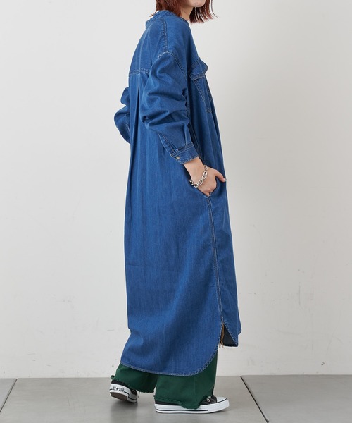 CIAOPANIC TYPY（チャオパニックティピー）の「デニムロングシャツ