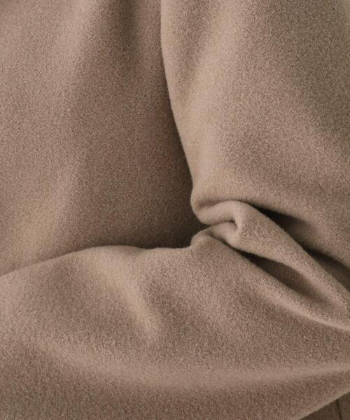 AG by aquagirl（エージーバイアクアガール）の「◆ラネリアウール　ショートフーデッドコート【WEB限定カラー・サイズ】（その他アウター・レディース・ブラウン系その他/ライトベージュ/ダークオレンジ/ネイビー系5・40/38/36）」の13枚目の写真