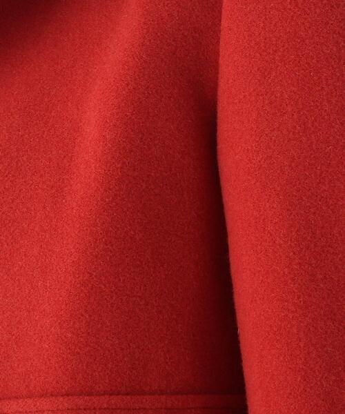 AG by aquagirl（エージーバイアクアガール）の「◆ラネリアウール　ショートフーデッドコート【WEB限定カラー・サイズ】（その他アウター・レディース・ブラウン系その他/ライトベージュ/ダークオレンジ/ネイビー系5・40/38/36）」の14枚目の写真