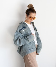 PICHI | デザインデニムGジャン(デニムジャケット)