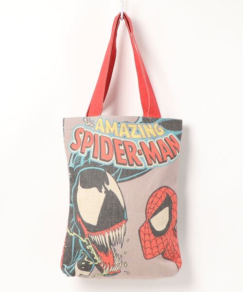 MARVEL（マーベル）の「【 MARVEL 】 ランデヴー 麻調タテ型トートバッグ（トートバッグ・レディース・その他1/その他2/その他3/その他4/その他5/その他6・FREE）」の2枚目の写真