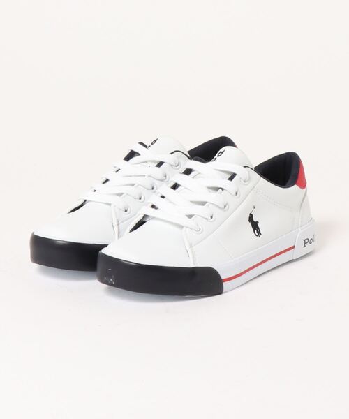 POLO RALPH LAUREN（ポロ ラルフ ローレン）の「《POLO RALPH LAUREN》GRAFTYN（スニーカー・キッズ・グレー/ホワイト系その他/ホワイト系その他2/オリーブ・11/1/13/12）」の2枚目の写真