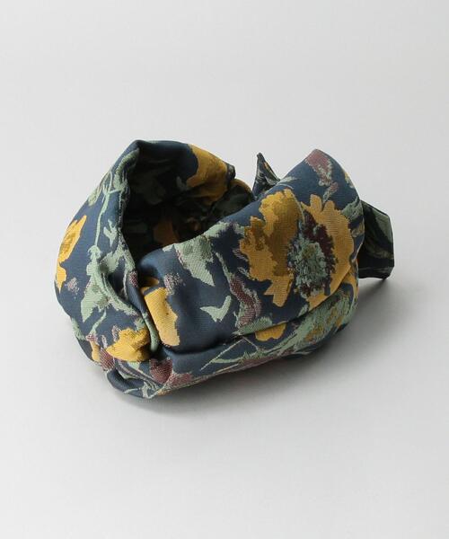 BEAUTY&YOUTH UNITED ARROWS(ビューティーアンドユースユナイテッドアローズ)の「<La maison de Lyllis>HACHIMAKI HEAD BAND/ヘアバンド(ヘアバンド・レディース・オフホワイト/ダークグレー・FREE)」の3枚目の写真