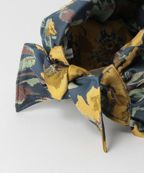 BEAUTY&YOUTH UNITED ARROWS(ビューティーアンドユースユナイテッドアローズ)の「<La maison de Lyllis>HACHIMAKI HEAD BAND/ヘアバンド(ヘアバンド・レディース・オフホワイト/ダークグレー・FREE)」の5枚目の写真