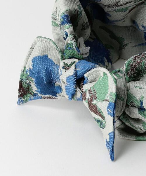 BEAUTY&YOUTH UNITED ARROWS(ビューティーアンドユースユナイテッドアローズ)の「<La maison de Lyllis>HACHIMAKI HEAD BAND/ヘアバンド(ヘアバンド・レディース・オフホワイト/ダークグレー・FREE)」の8枚目の写真