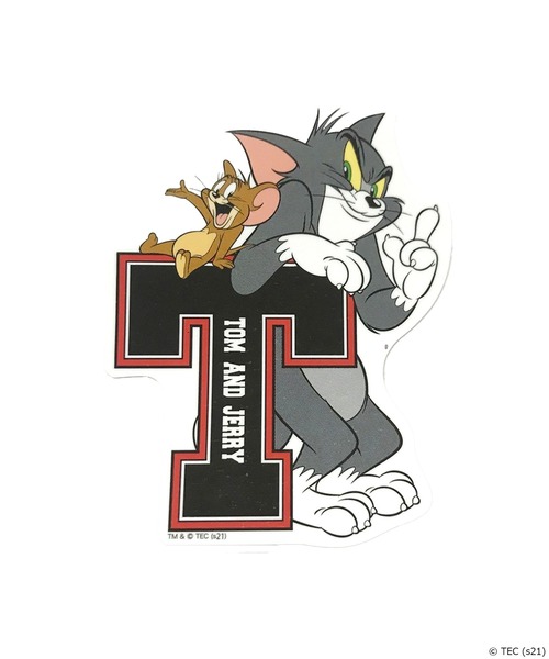 Tom＆Jerry（トムアンドジェリー）の「【公式】トムとジェリー　キャラクターステッカー（ステッカー/テープ・レディース・オレンジ/ブラック/ブルー/イエロー・FREE）」の2枚目の写真