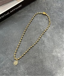 apres jour mignon | 【apresjour mignon×ARIAZ】ボールチェーンコインネックレス(ネックレス)