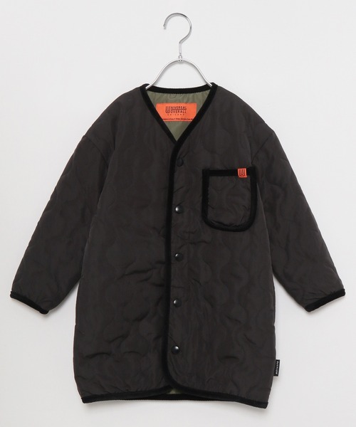 UNIVERSAL OVERALL（ユニバーサルオーバーオール）の「【UNIVERSAL OVERALL】別注リバーシブルブルゾン(KIDS)（ブルゾン・キッズ・ベージュ/ブラック/カーキ・110cm/100cm/120cm/140cm/130cm）」の18枚目の写真