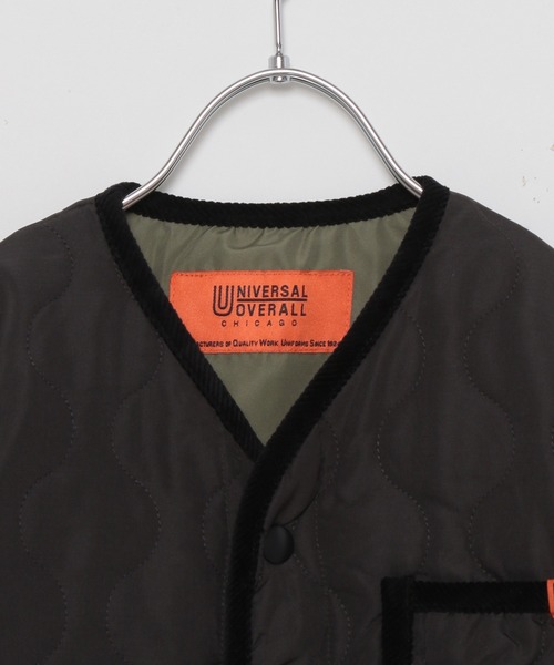 UNIVERSAL OVERALL（ユニバーサルオーバーオール）の「【UNIVERSAL OVERALL】別注リバーシブルブルゾン(KIDS)（ブルゾン・キッズ・ベージュ/ブラック/カーキ・110cm/100cm/120cm/140cm/130cm）」の13枚目の写真