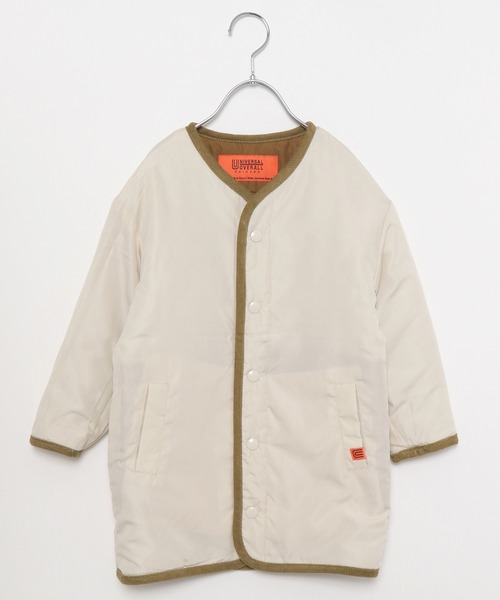 UNIVERSAL OVERALL（ユニバーサルオーバーオール）の「【UNIVERSAL OVERALL】別注リバーシブルブルゾン(KIDS)（ブルゾン・キッズ・ベージュ/ブラック/カーキ・110cm/100cm/120cm/140cm/130cm）」の17枚目の写真