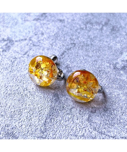 tone(トーン)の「【Willija】金属アレルギー対応《花景》フラワーイヤリング中(MA)(イヤリング・レディース・ホワイト/パープル/ブルー/パープル系その他2/その他/グリーン/アクア/レッド/ブラック/ロイヤルブルー/バイオレット/ライム/ローズ/オレンジ/シルバー/ゴールド・FREE)」の13枚目の写真