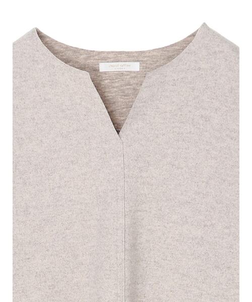 Green Parks(グリーンパークス)の「圧縮風カットチュニック*(Tシャツ/カットソー・レディース・ブラウン/ホワイト系その他・FREE)」の12枚目の写真