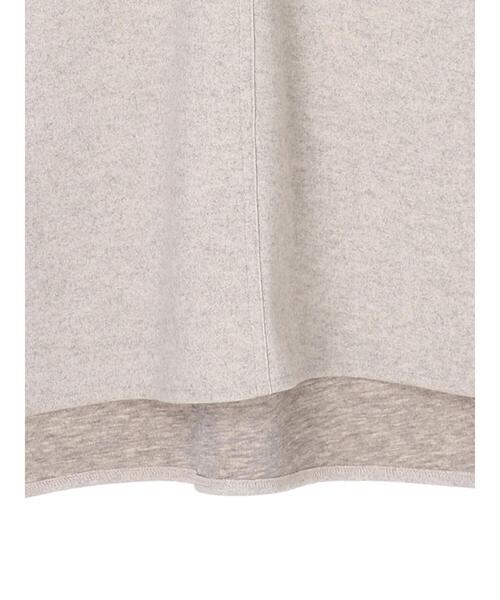 Green Parks(グリーンパークス)の「圧縮風カットチュニック*(Tシャツ/カットソー・レディース・ブラウン/ホワイト系その他・FREE)」の15枚目の写真