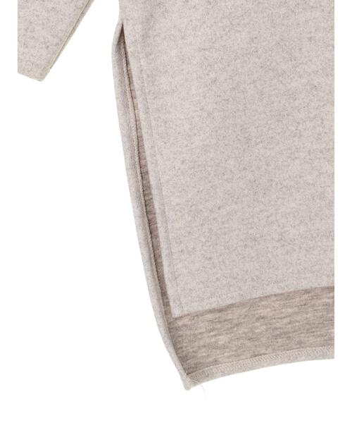 Green Parks(グリーンパークス)の「圧縮風カットチュニック*(Tシャツ/カットソー・レディース・ブラウン/ホワイト系その他・FREE)」の21枚目の写真