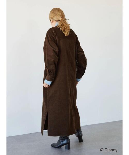 Disney（ディズニー）の「コーデュロイワンピース/Mickey（ワンピース・レディース・アイボリー/ブラウン・FREE）」の18枚目の写真