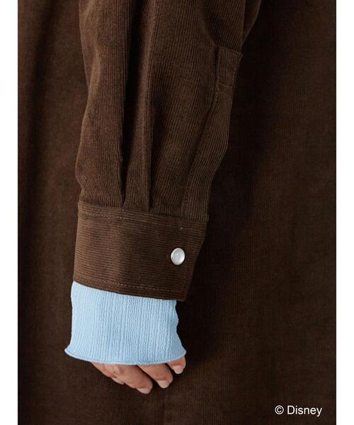 Disney（ディズニー）の「コーデュロイワンピース/Mickey（ワンピース・レディース・アイボリー/ブラウン・FREE）」の21枚目の写真