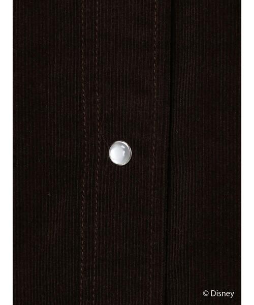 Disney（ディズニー）の「コーデュロイワンピース/Mickey（ワンピース・レディース・アイボリー/ブラウン・FREE）」の9枚目の写真