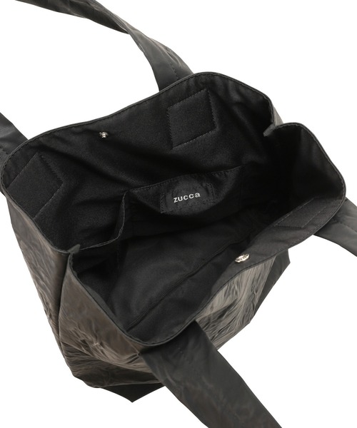 ZUCCa（ズッカ）の「EMBOSSバッグ/トートバッグ（トートバッグ・レディース・ホワイト/シルバー/ブラック・FREE）」の4枚目の写真