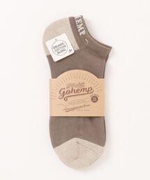 ANONYMOUSISM（アノニマスイズム）の「【ANONYMOUSISM】GO HEMP 2パネルパイル/アンクル丈ソックス/ゴーヘンプ（ソックス/靴下）」