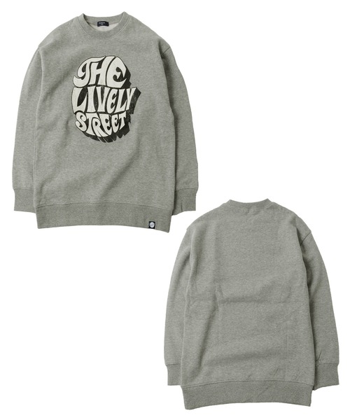 GLAZOS(グラソス)の「裏起毛・ドロップショルダーグラフィカルロゴトレーナー(スウェット・キッズ・ホワイト/ブラック/エンジ/グレー/イエロー/グリーン・130cm/140cm/150cm/160cm/170cm)」の3枚目の写真