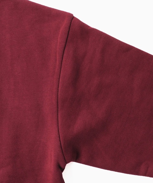 GLAZOS(グラソス)の「裏起毛・ドロップショルダーグラフィカルロゴトレーナー(スウェット・キッズ・ホワイト/ブラック/エンジ/グレー/イエロー/グリーン・130cm/140cm/150cm/160cm/170cm)」の18枚目の写真