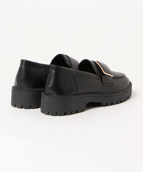 Dita(ディータ)の「スクエアバックルベルトベーシックローファー(ローファー・レディース・ブラック系2/ブラック系1・39/38/37/36/35)」の3枚目の写真