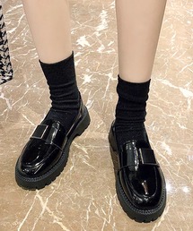 Dita | スクエアバックルベルトベーシックローファー(ローファー)