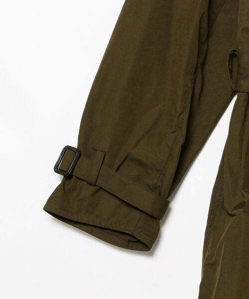 Barbour(バブアー)の「Barbour × BEAMS F / 別注 WHTLEY ピーチドコットン トレンチコート(トレンチコート・メンズ・セージグリーン・40/42/36/38/34)」の17枚目の写真