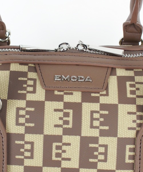 EMODA(エモダ)の「EMODA/エモダ モノグラム2wayボストン(ボストンバッグ・レディース・ブラック/ブラウン・FREE)」の19枚目の写真