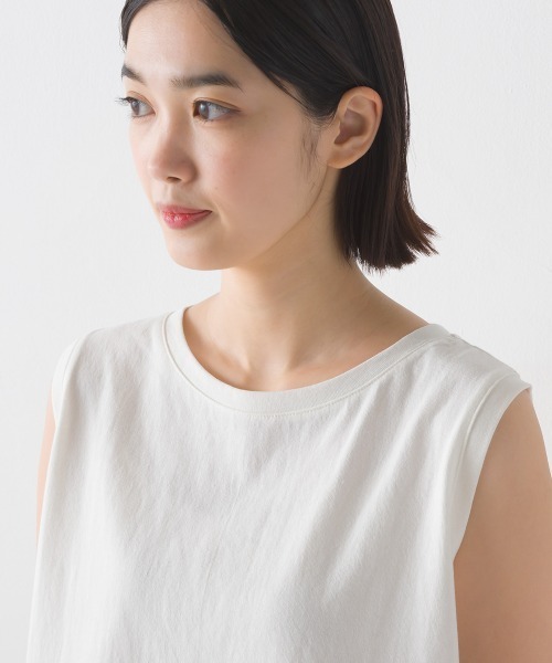 OMNES（オムネス）の「裏毛深Vネックオーバーサイズチュニックアンサンブル（アンサンブル・レディース・ブラック/ベージュ/ミント/グレイッシュベージュ・FREE）」の9枚目の写真