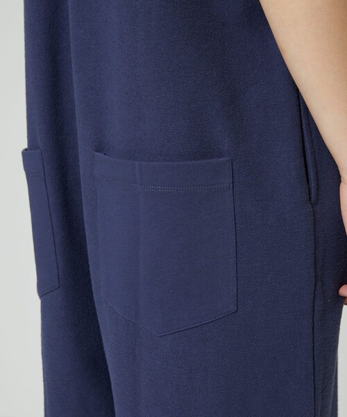 FREAK'S STORE（フリークスストア）の「▽【WEB限定】裏毛イージーオールインワン（つなぎ/オールインワン・レディース・ブラック/パープル/ネイビー/グリーン・SMALL/MEDIUM）」の17枚目の写真