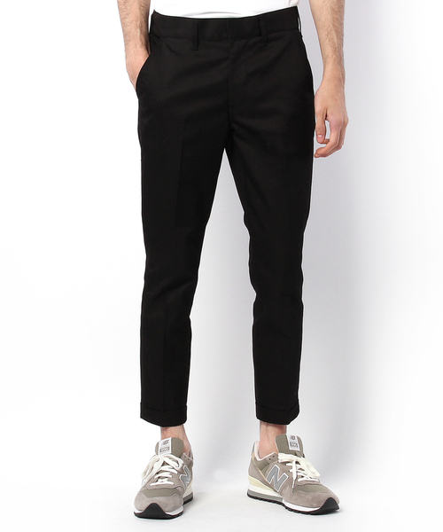 WHO'S WHO gallery（フーズフーギャラリー）の「【STICKIES】COOL ９分丈スラックス（スラックス・メンズ・ブラック/グレー・28/32/34/30）」の2枚目の写真