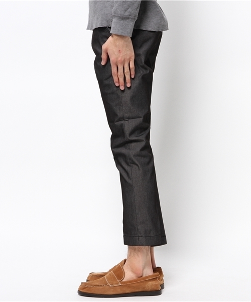 WHO'S WHO gallery（フーズフーギャラリー）の「【STICKIES】COOL ９分丈スラックス（スラックス・メンズ・ブラック/グレー・28/32/34/30）」の3枚目の写真