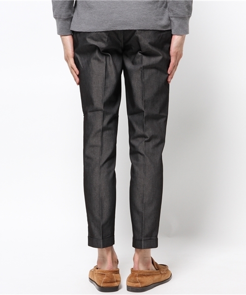 WHO'S WHO gallery（フーズフーギャラリー）の「【STICKIES】COOL ９分丈スラックス（スラックス・メンズ・ブラック/グレー・28/32/34/30）」の4枚目の写真