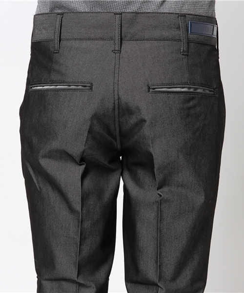 WHO'S WHO gallery（フーズフーギャラリー）の「【STICKIES】COOL ９分丈スラックス（スラックス・メンズ・ブラック/グレー・28/32/34/30）」の7枚目の写真