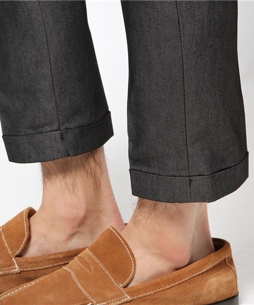 WHO'S WHO gallery（フーズフーギャラリー）の「【STICKIES】COOL ９分丈スラックス（スラックス・メンズ・ブラック/グレー・28/32/34/30）」の9枚目の写真