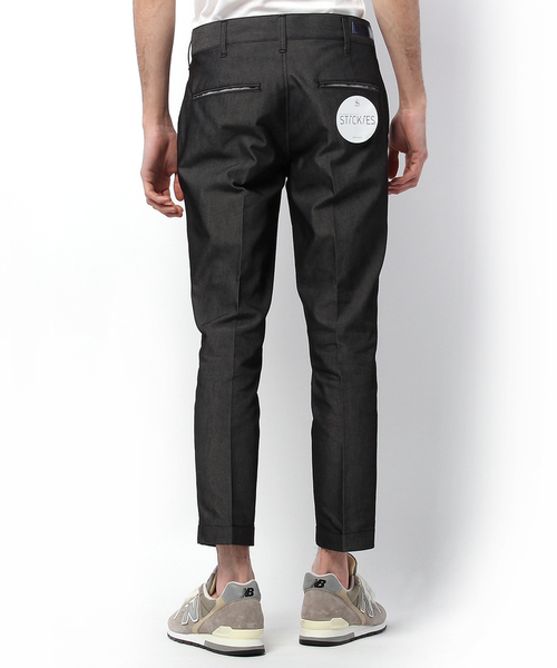 WHO'S WHO gallery（フーズフーギャラリー）の「【STICKIES】COOL ９分丈スラックス（スラックス・メンズ・ブラック/グレー・28/32/34/30）」の12枚目の写真